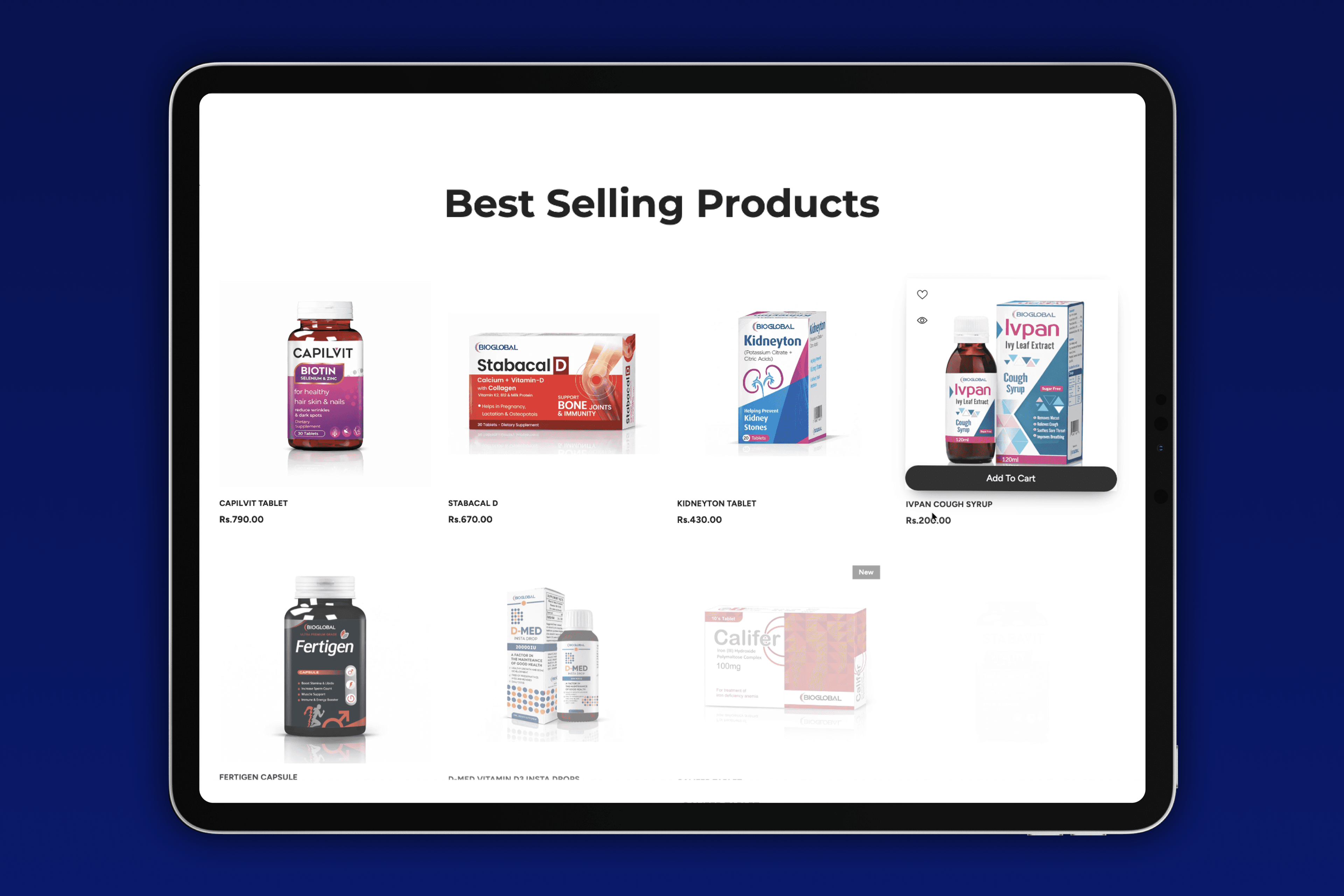 BioGlobal — Full rebrand at market launch