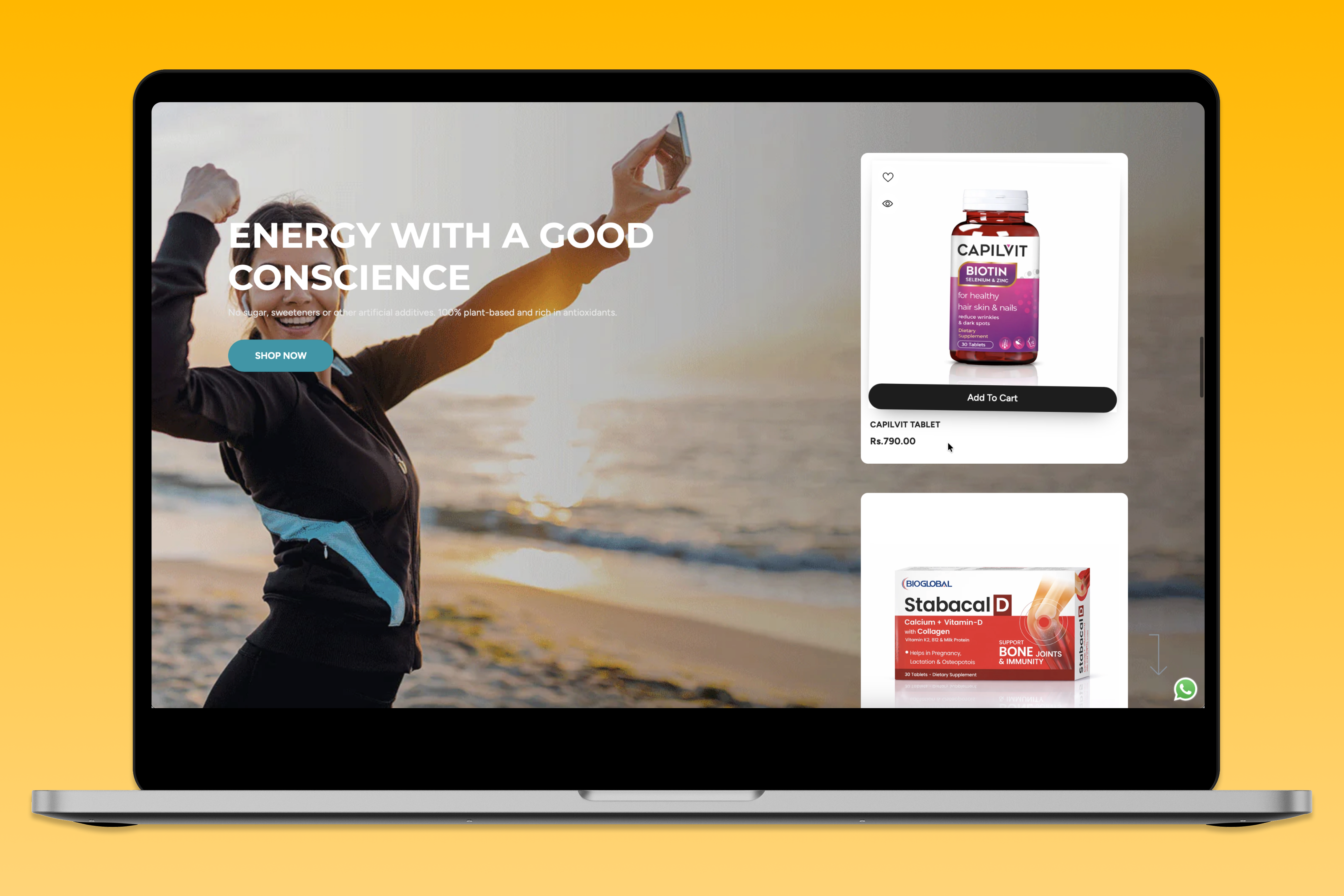 BioGlobal — mockup 1