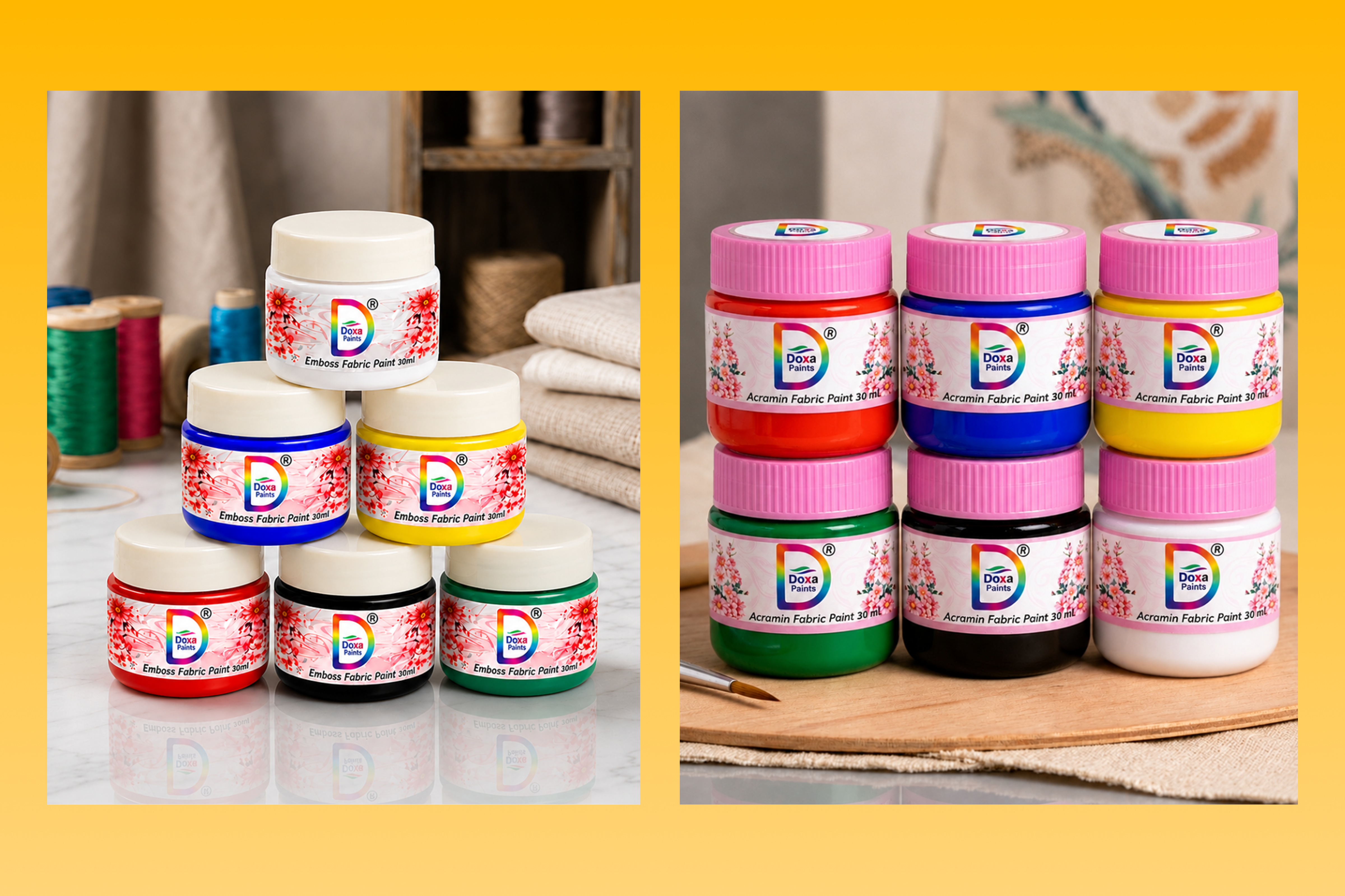 Doxa Fabric Paints — mockup 1