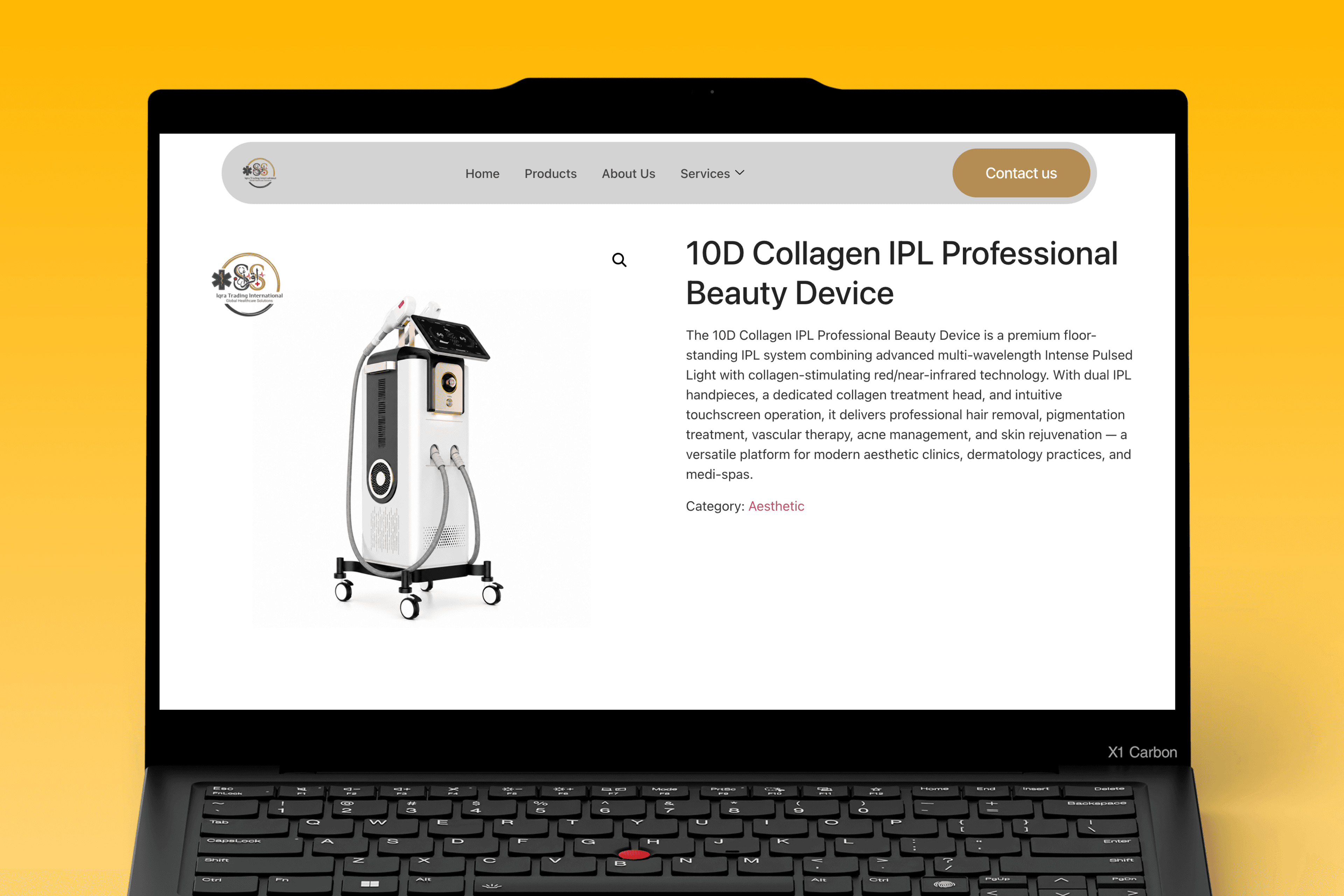 Iqra Trading International — mockup 3