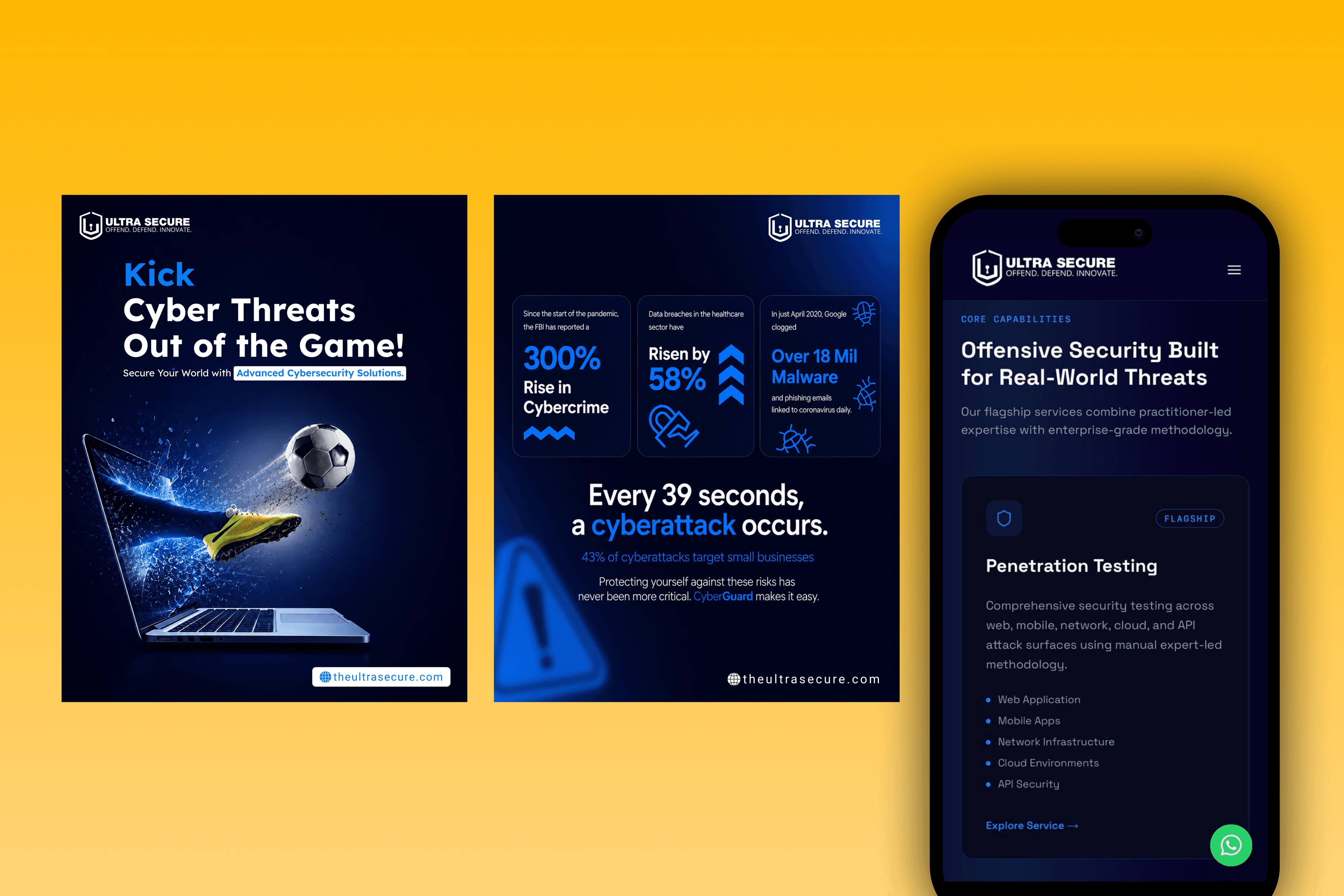 UltraSecure — mockup 1