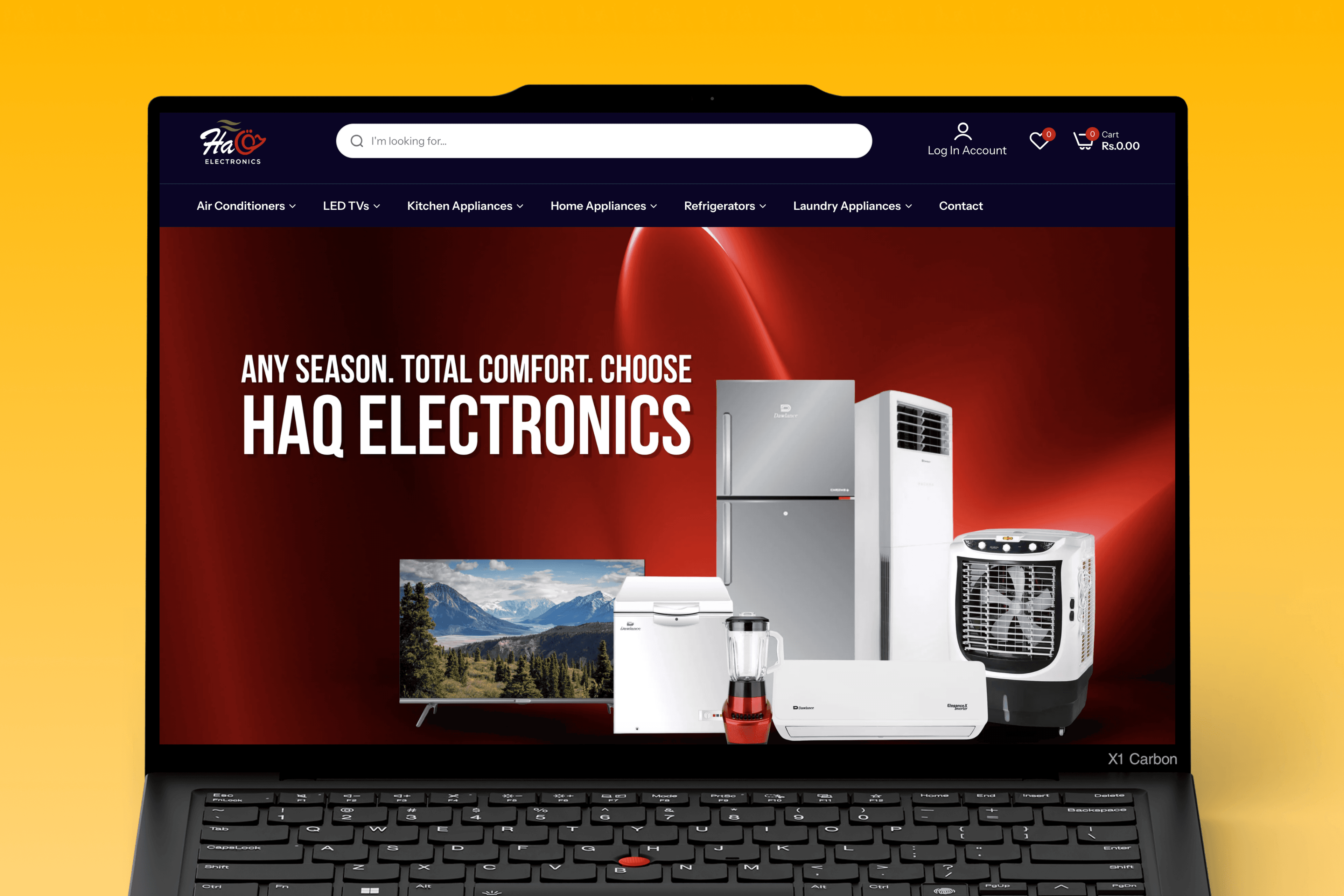 HAQ Electronics — mockup 3